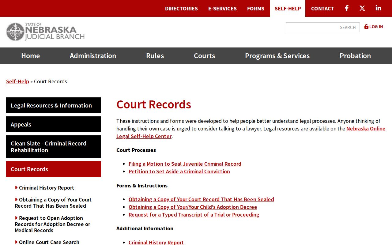 Chase County warrant check court records and access guidance